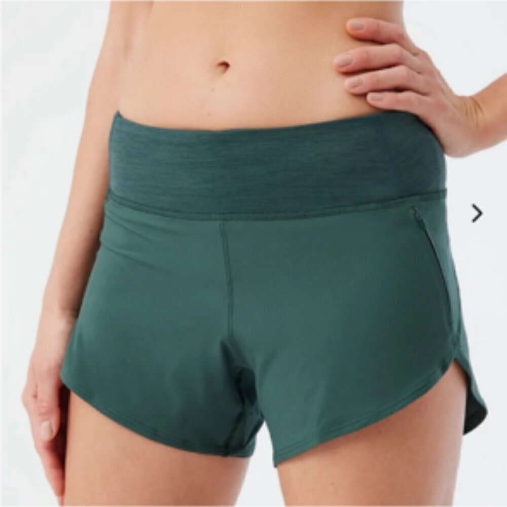 Outdoor Voices Hudson 2.5” Athletic Running Shorts Evergreen XL